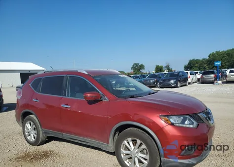 2016 Nissan Rogue S from USA, damaged, VIN KNMAT2MV5GP702099